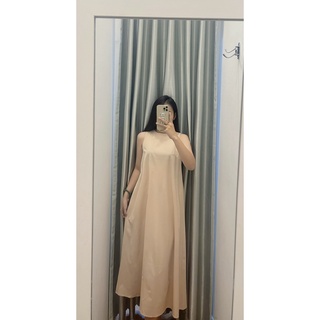Đầm H@BBS sát nách xếp ly sau 2M