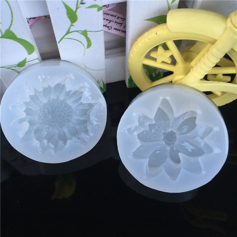 Khuôn Silicone Làm Bánh Thủ Công Hình Hoa Hướng Dương