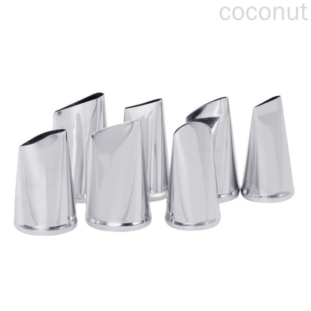 Set 7 Đui Bắt Kem Trang Trí Bánh Bằng Thép Không Gỉ