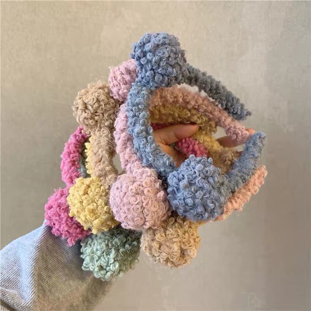 Băng đô trang trí hình tai gấu xinh xắn dành cho nữ