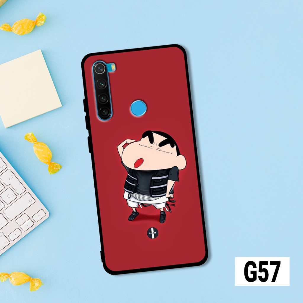 ỐP LƯNG XIAOMI REDMI NOTE 8 IN HÌNH SHIN CẬU BÉ BÚT CHÌ