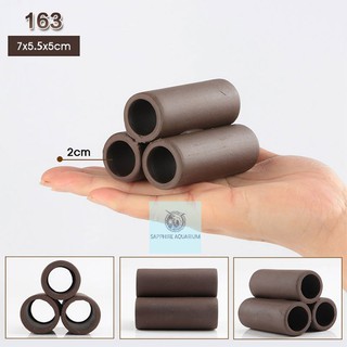 Hang trú ẩn, đồ chơi cá tép Ceramic Accessories (1)