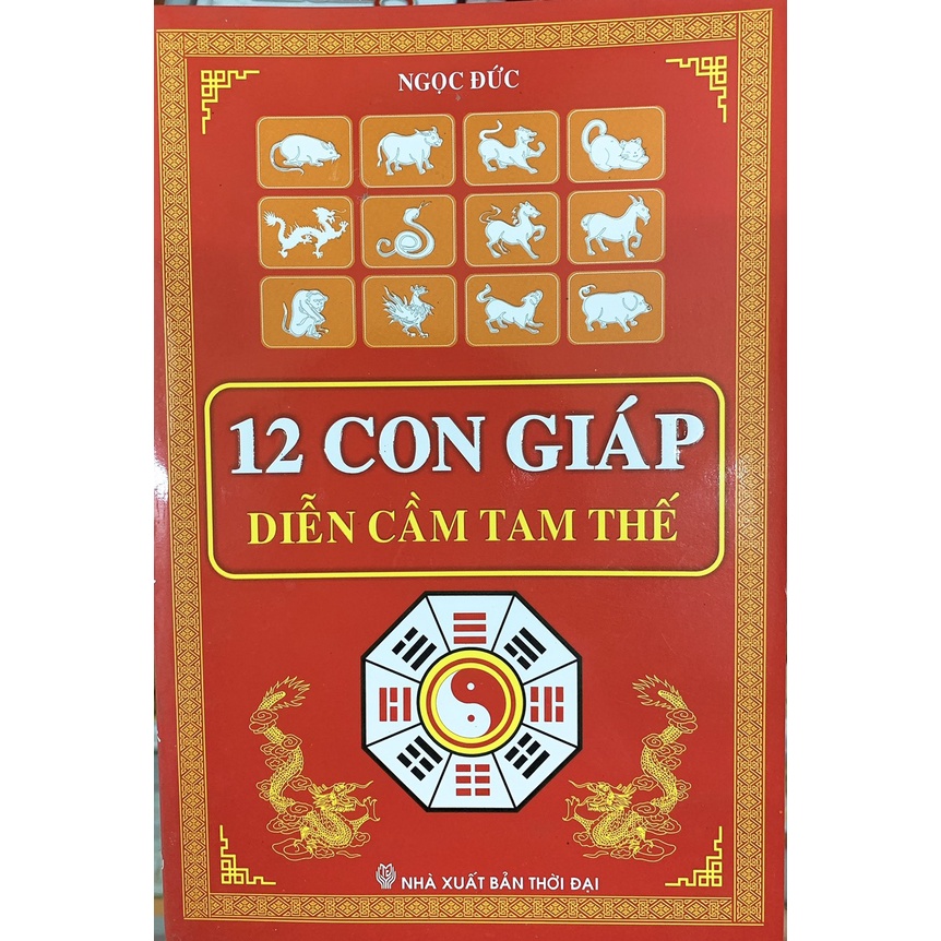 Sách - 12 con giáp diễn cầm tam thế