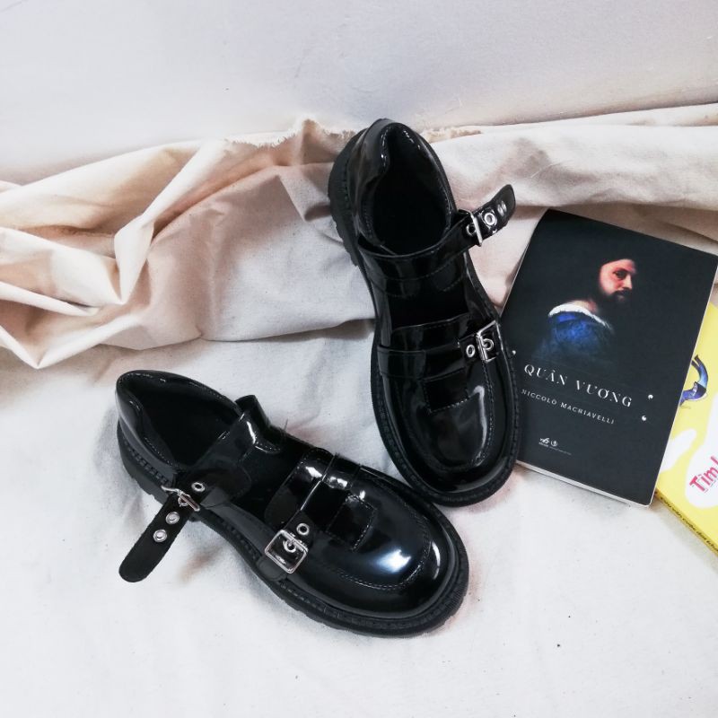 (CÓ SẴN - ẢNH THẬT SHOP CHỤP) Giày Mary Jane Baby shoes 2 quai | BigBuy360 - bigbuy360.vn