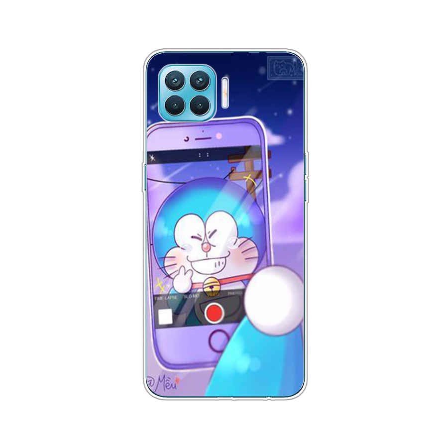 Ốp Lưng Điện Thoại Bằng Silicone Tpu Mềm Hình Doraemon Cho Oppo K3 / A59 / F1S / A92 / A52 / A93 / R17 Pro / A73 / A77