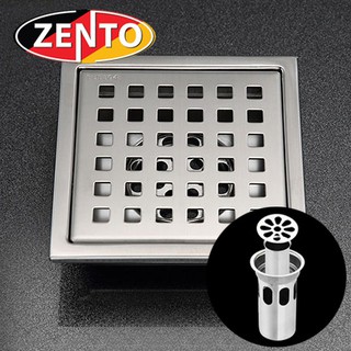 Phễu thoát sàn chống mùi hôi inox Zento ZT 654
