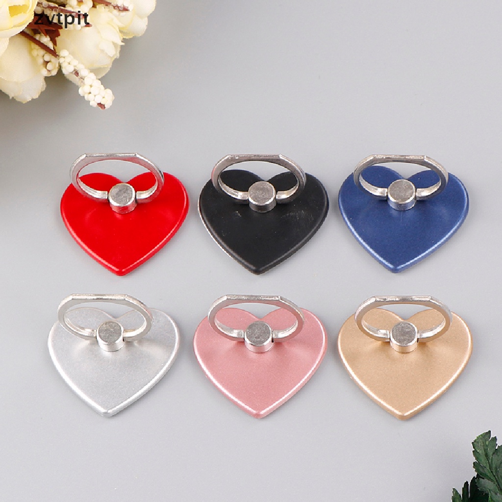 [ZVPT] 1Pc 360 degree heart phone holder holder for phone ring handset bracket DSF
