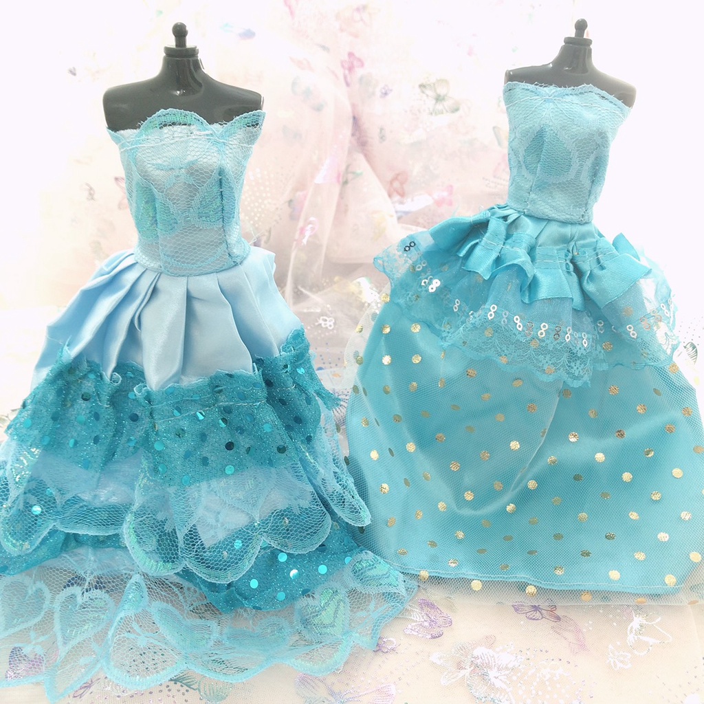 Váy Búp Bê Barbie 30cm Các Mẫu Dạ Hội