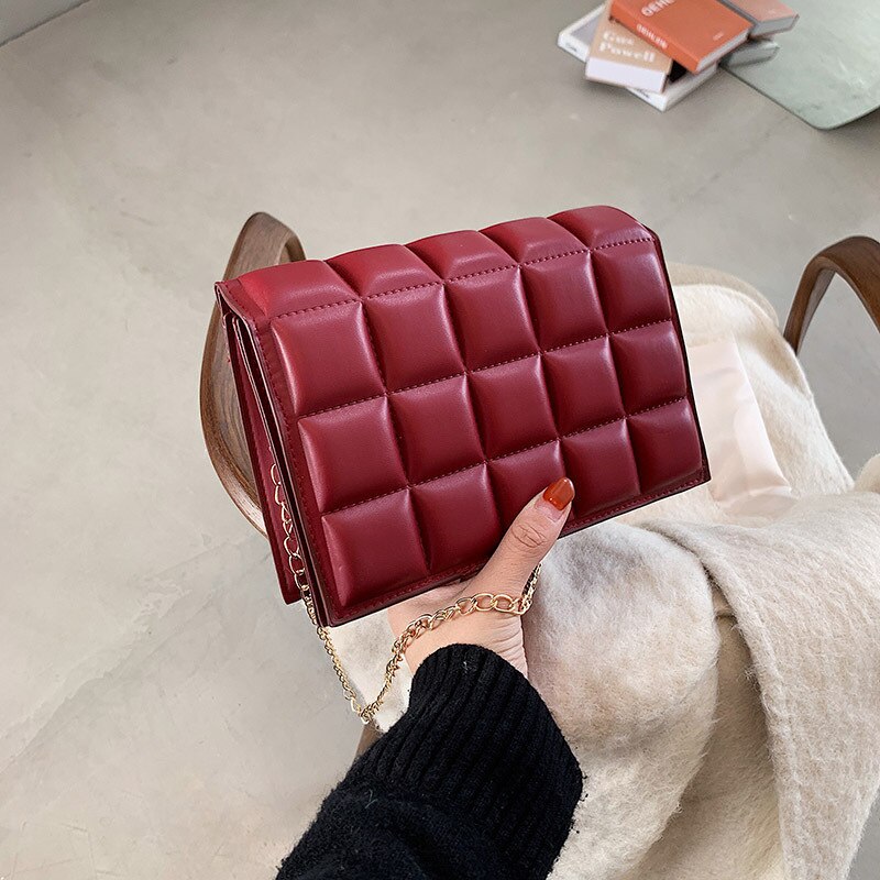 Túi Xách JASMIN NOIR Cho Nữ Họa Tiết Caro Thời Trang Cá Tính