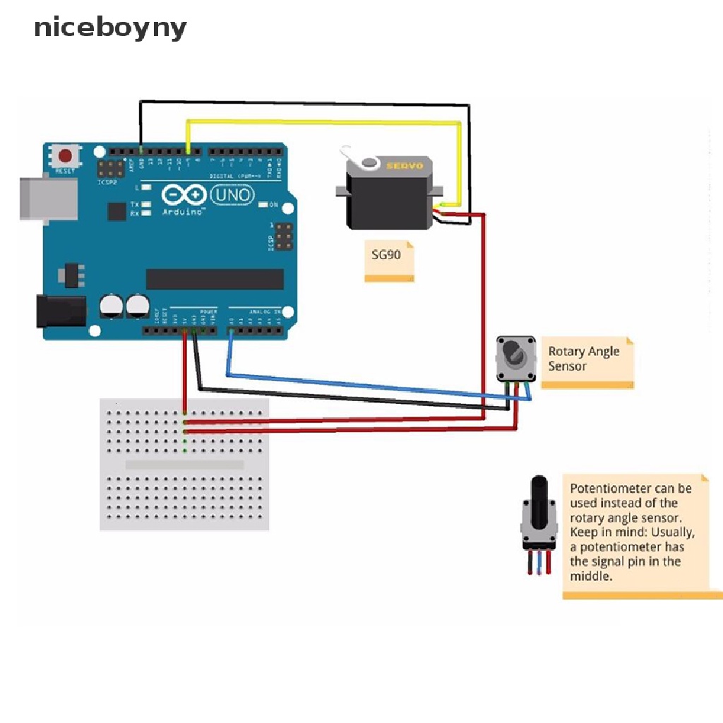 Động Cơ Servo SG90 9G Cho Máy Bay Điều Khiển Từ Xa