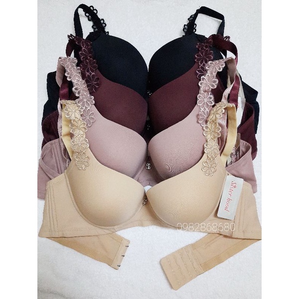Áo ngực quả sâu, dây hoa nâng ngực, áo lót bigsize Thái Lan Sister hood 954
