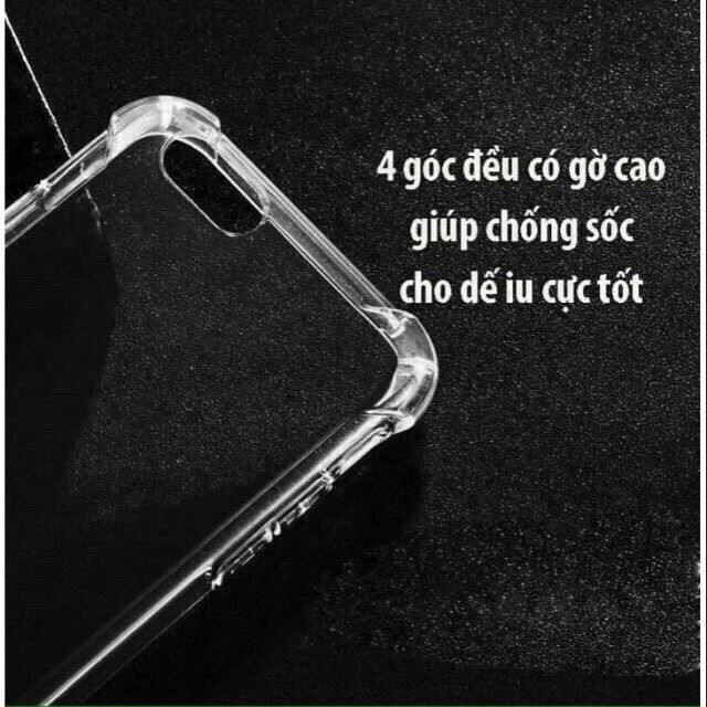 Ốp trong suốt chống sốc iphone 6-6s /6 plus-6s plus/7 plus/8 plus/7-8/X -Xs/Xs max/11/11 PRO/11 PRO MAX/12/12 pro/13