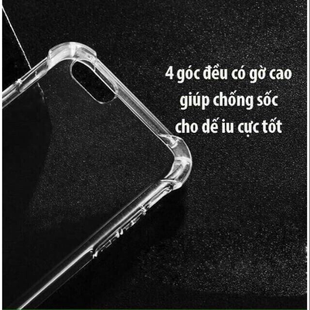 Ốp trong suốt chống sốc iphone 6-6s /6 plus-6s plus/7 plus/8 plus/7-8/X -Xs/Xs max/11/11 PRO/11 PRO MAX/12/12 pro/13