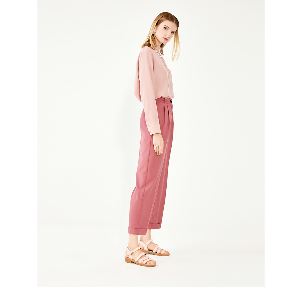 Sandal đế bằng Daphne quai dây sale sàn gót 4cm