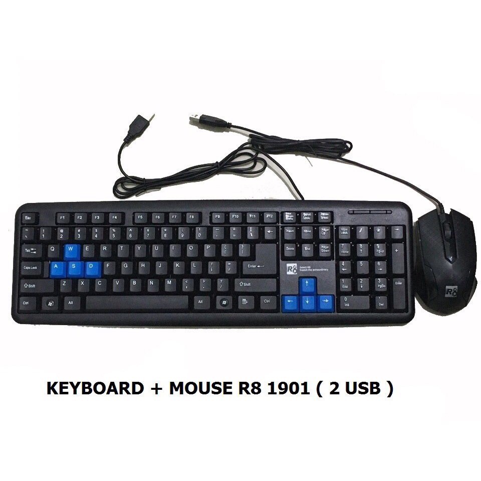 Combo bàn phím-chuột R8-1901 USB