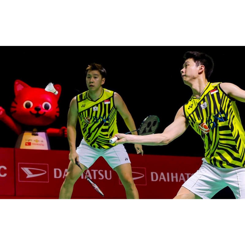 Áo Cầu Lông Yonex Kevin Sukamuljo &amp; Gideon Mùa Giải 2022 Sử Dụng Trong Tập Luyện Và Thi Đấu Cầu Lông A191