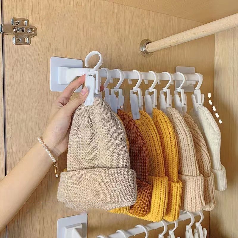 Móc Nhựa Treo Rèm Đa Năng Có Thể Xoay Được