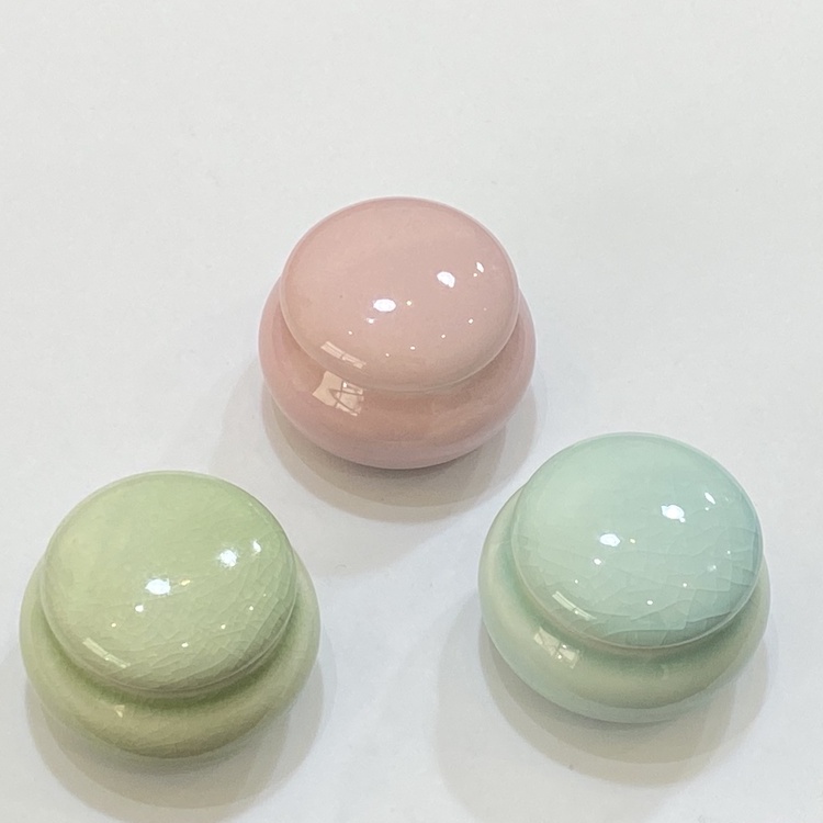 Hũ gốm sứ mini - 10gr - đựng mỹ phẩm/trà/nước hoa khô