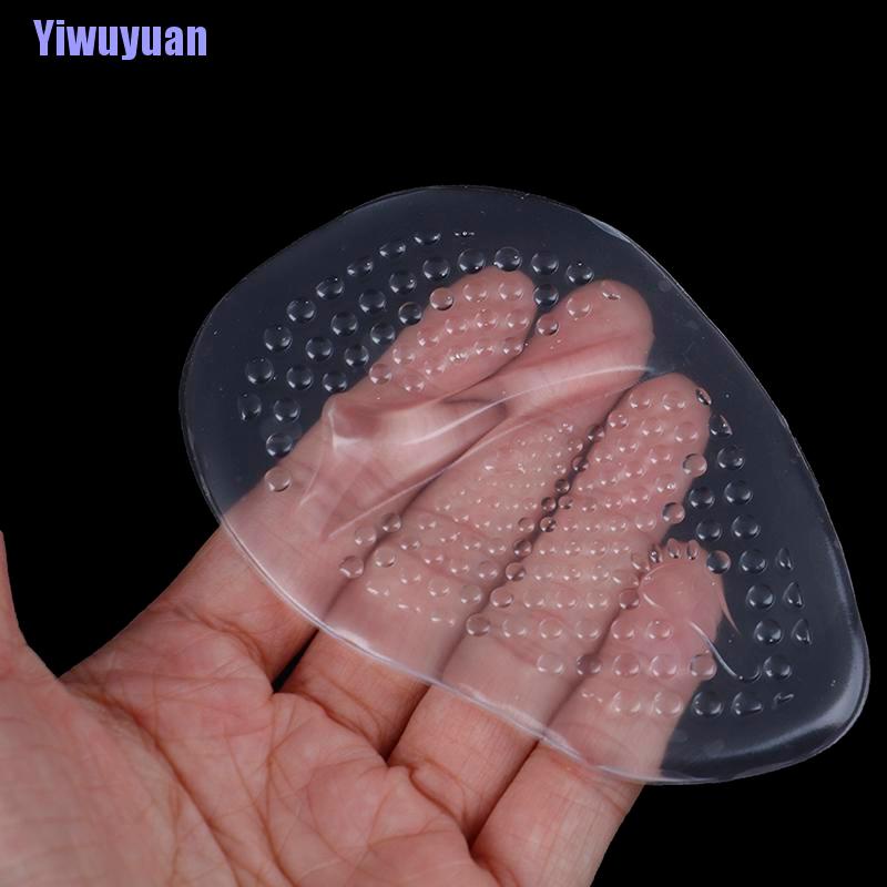 1 Cặp Giày Cao Gót Bằng Silicon Trong Suốt Thời Trang