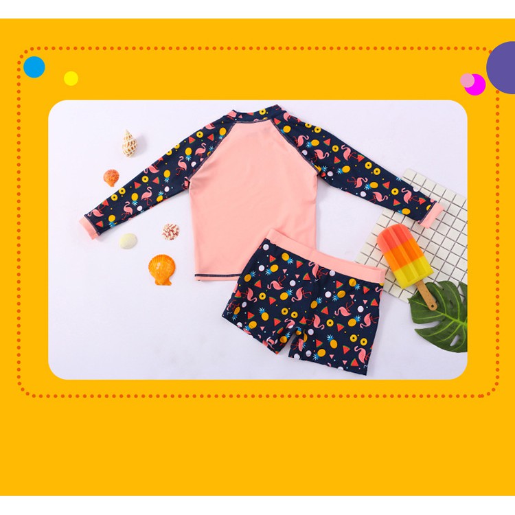 Đồ bơi bé gái Set rời BEACH (size 32-45kg)