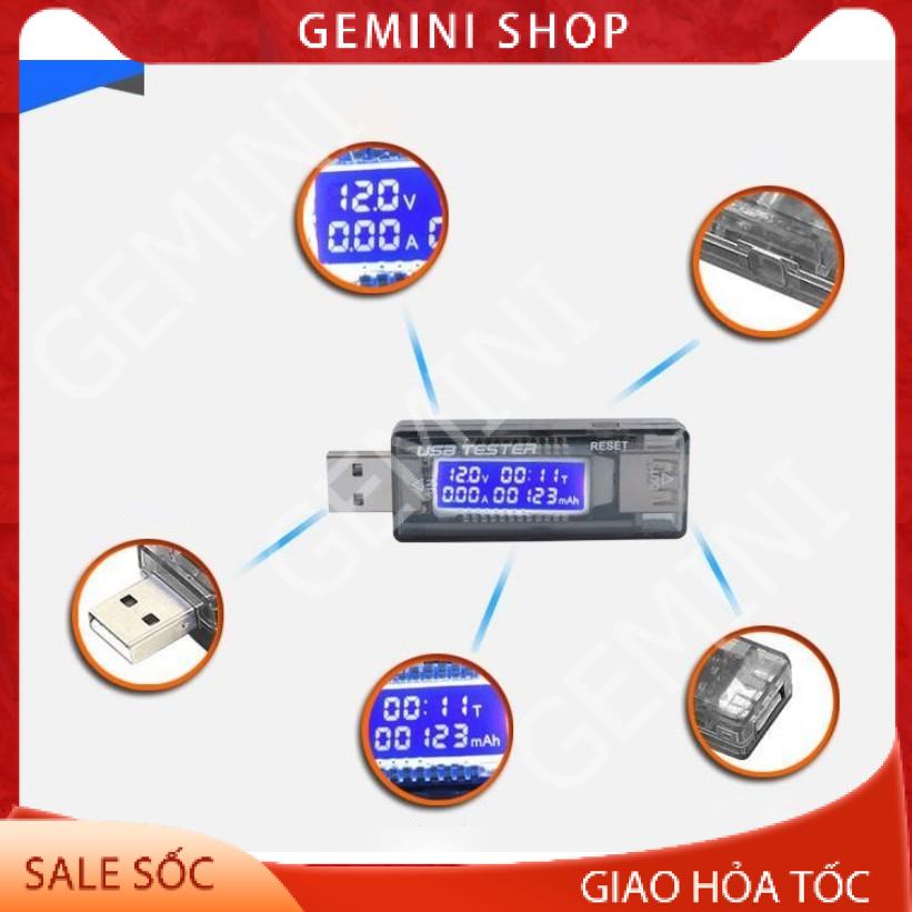 Thiết bị test pin sạc, củ sạc, đo dòng điện, check dung lượng pin KWS-V21