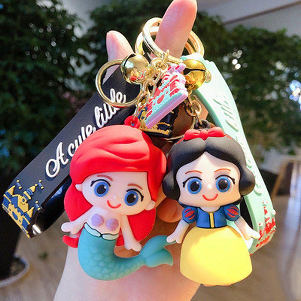 LANFY Móc Khóa Hình Công Chúa Disney Xinh Xắn