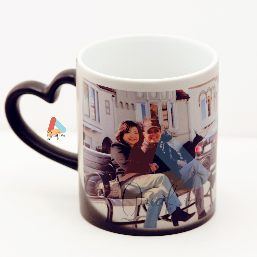 In ảnh lên CỐC ĐỔI MÀU quai tim