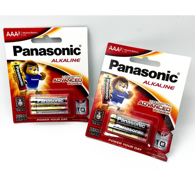 Vỉ 2 Pin AAA Panasonic đũa Alkaline dung lượng cao LR03T/2B - Hàng chính Hãng