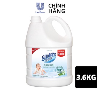 Nước lau sàn Sunlight em bé thiên nhiên chiết xuất tre & lô hội 3.6kg