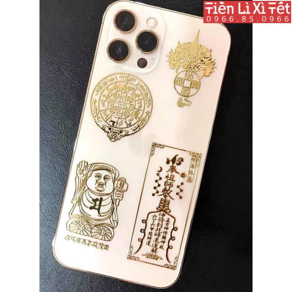 Miếng dán bình an linh phù linh phù dán điện thoại, máy tính bảng, máy tính ...