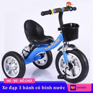 Xe Đạp 3 Bánh Có Bình Nước Cho Bé (Nhiều màu)
