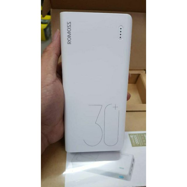 Pin dự Phòng Romoss Sense 8 Plus 30000mah Quick Charge 3.0 PD 18W