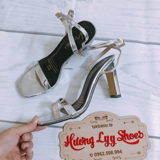 Sandal quai mảnh gót dẹt 7p