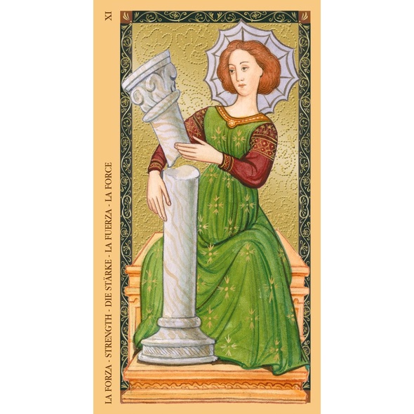 [Size Gốc] Bộ bài Golden Tarot of the Renaissance 012