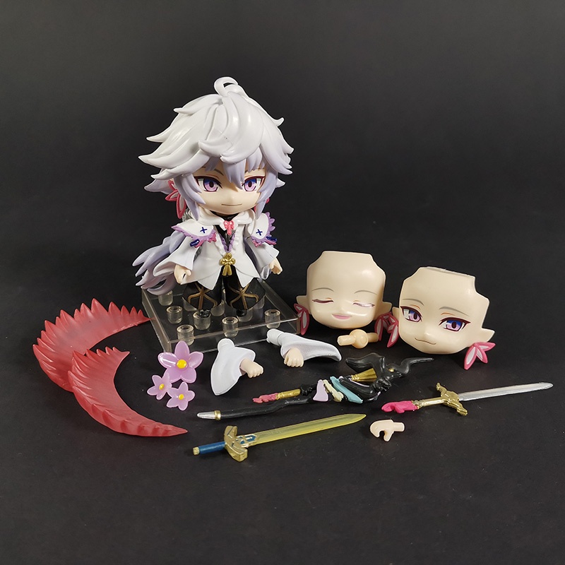 Mô hình nhân vật Saber Nendoroid Tohsaka Rin 409 # Gilgamesh 410 # Mash Kyrielite 664 # 486 # bằng PVC