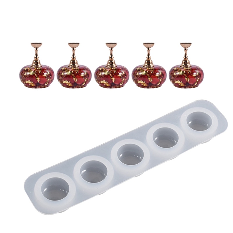 Khuôn Giá Đỡ Móng Tay Giả Luyện Tập Làm Từ Nhựa Resin