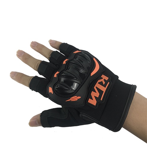 Găng tay hở ngón PROBIKER KAWASAKI MONSTER FOX ALPINESTAR bán sỉ, bao tay có gù cứng đi phượt motor pkl, xe máy cụt ngón