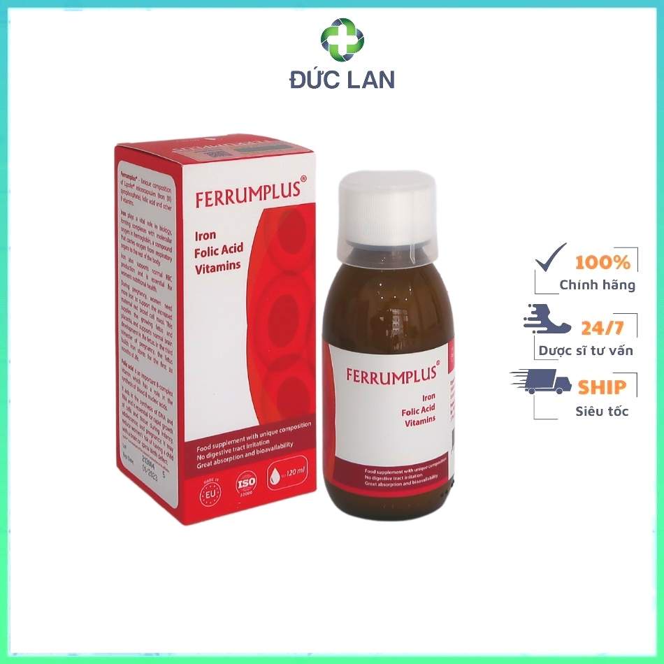 FERRUMPLUS – ĐẨY LÙI THIẾU MÁU.