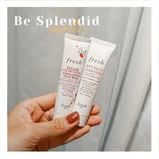 [FRESH] Sữa Rửa Mặt Minisize 20ml (Soy Face Cleanser & Strawberry Exfoliating Face Wash)