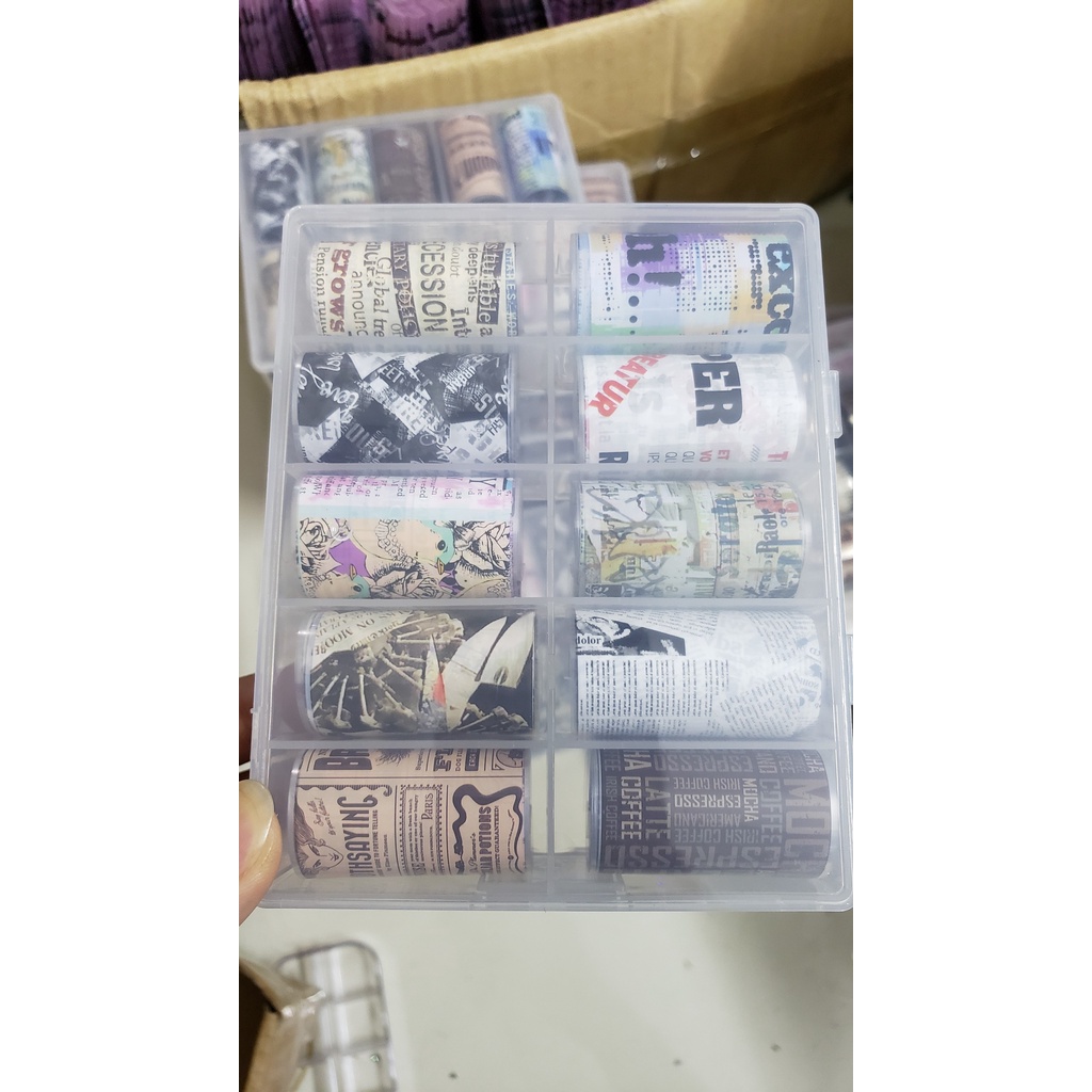 Phôi  báo  dán móng