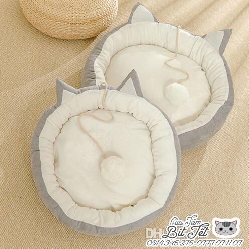 Ổ nệm cho chó, đệm nằm cho mèo, thú cưng  Lót Nhung, Êm Ái, Thoáng Mát, Thấm Hút Cao