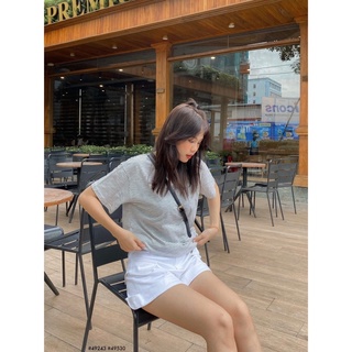 [RÁCH STORE] ÁO THUN-22018-kẻ ngang mảnh