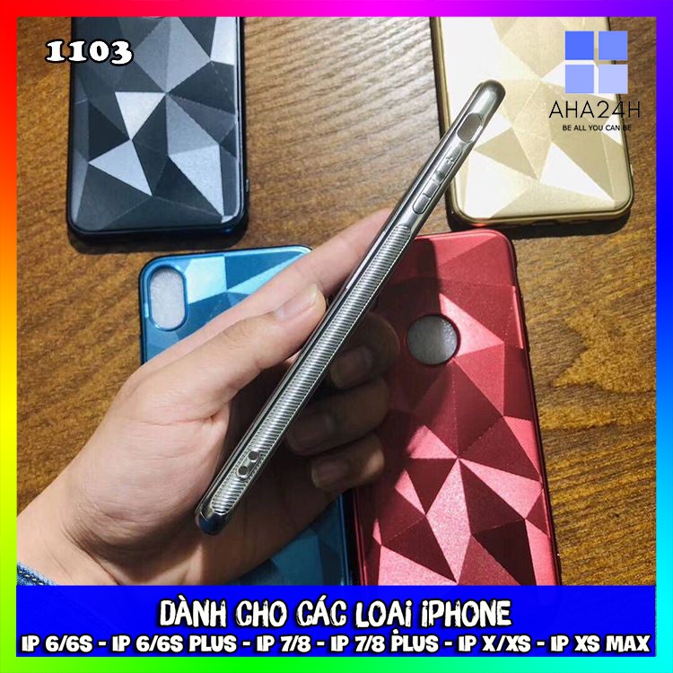 ỐP LƯNG IPHONE HỌA TIẾT HÌNH KHỐI ĐỦ DÒNG MÁY - ỐP DẺO (6/6 PLUS/6S/6S PLUS/7/7 PLUS/8/8 PLUS/X/XS/XS MAX) AH1103