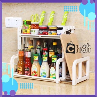 Kệ đựng gia vị nhà bếp chữ h ,kệ gia vị để dao thớt đa năng .