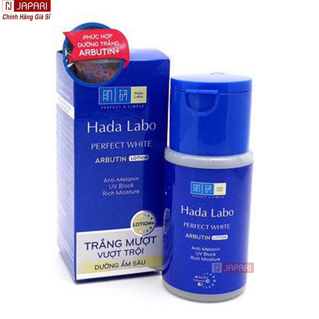 Lotion Hada Labo Da Dầu Da Thường Dưỡng Trắng Da Dưỡng Ẩm Chống Lão Hoá - Dung Dịch Dưỡng Ẩm HadaLabo Cho Da Mặt Japari