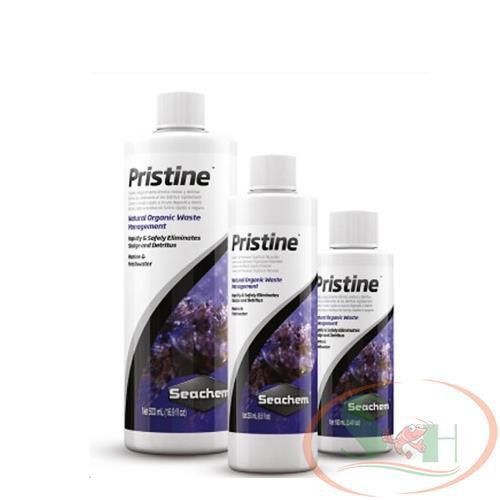 Vi sinh nước Seachem Pristine 1L phân hủy xử lý chất thải hữu cơ phân cá tép