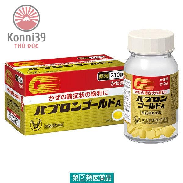 VIÊN UỐNG CẢM TAISHO PABRON NHẬT BẢN (HỘP 210 VIÊN)