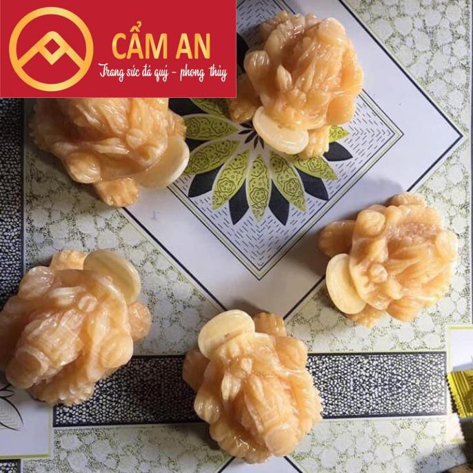 CÓC THIỀM THỪ NGẬM TIỀN TÀI LỘC ĐÁ NGỌC HOÀNG LONG 1.5 kg