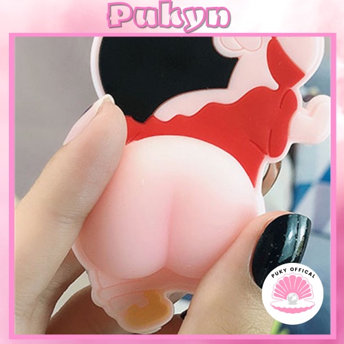 Móc khóa xả stress cute anime cặp đôi gấu bông dễ thương PUKYN MK01