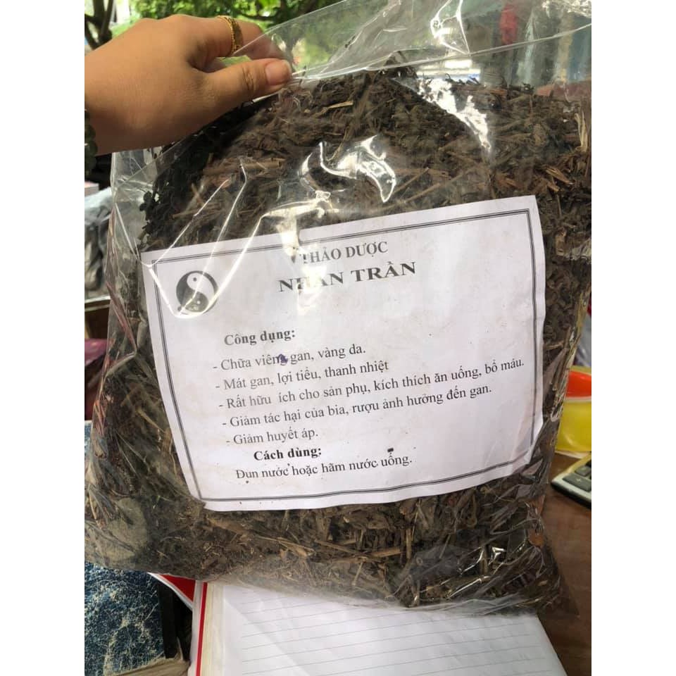 Nhân trần khô (500g) Túi chè nhân trần hàng loại 1, thơm ngon, ngọt, trà nhân trần chất lượng giá rẻ